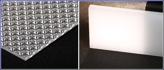 Cut & Machined Plastic Flat plastic Strips from TP Extrusions